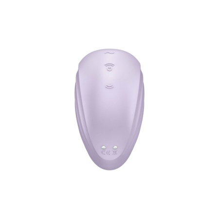 Вакуумно-волновой стимулятор клитора с вибрацией Satisfyer Pearl Diver фиолетовый